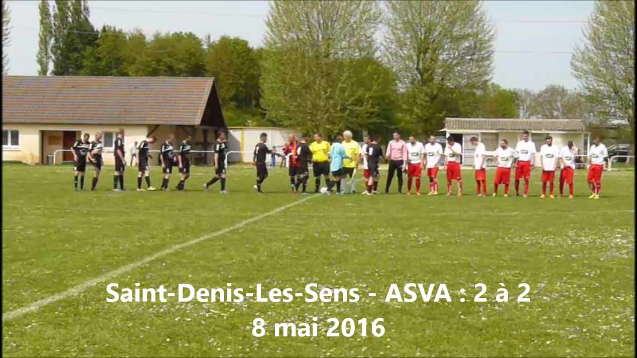ST DENIS - ASVA le 8 mai 2016: 2 à 2