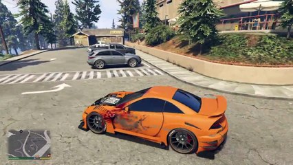 Женщина за рулём в GTA V