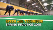 Kent State Football Spring Practice 2015