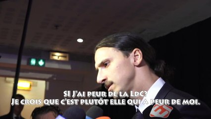 Trophées UNFP - Ibrahimovic se fait chambrer sur la Ligue des Champions