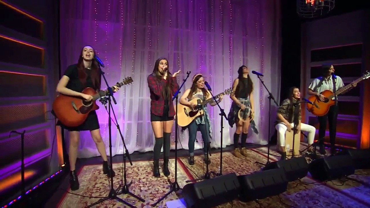 Cimorelli - "Fall Back" live at Awesomeness TV Show
