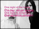 30 seconds to mars Night of the hunter lyrics...