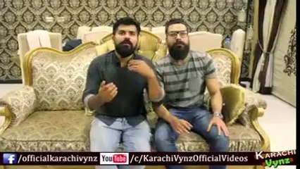 Karachi Vynz ki Message waali Video!