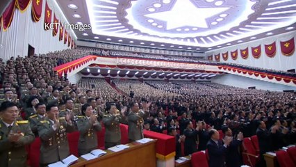 North Korean leader speaks at rare ruling party congress