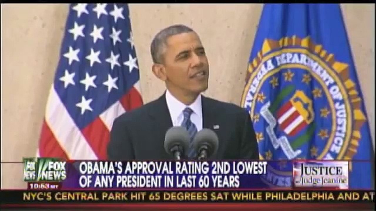Judge Jeanine and Ben Stein talk about Obama's approval ratings