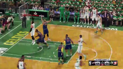[NBA2K16 PO ESF] Cleveland Cavaliers vs Boston Celtics G3 (6)