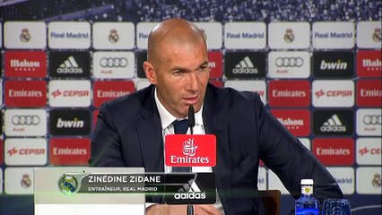37e j. - Zidane : "Envie d'aller au bout"
