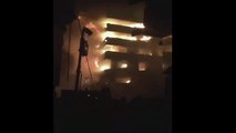 عاجل .. أول فيديو لحريق الرويعي الذي أسفر عن احتراق 6 عمارات سكنية بمنطقة العتبة