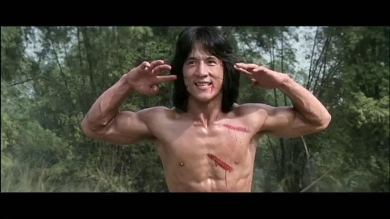 Jackie Chan - Jackie takes revenge! (Kung Fu - Martial Arts The Fearless Hyena)