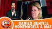 Danilo Gentili chora e faz sua mãe chorar com homenagem