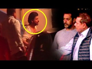 Shahrukh Visits Salman's House After Accident Case - Hit & Run Verdict