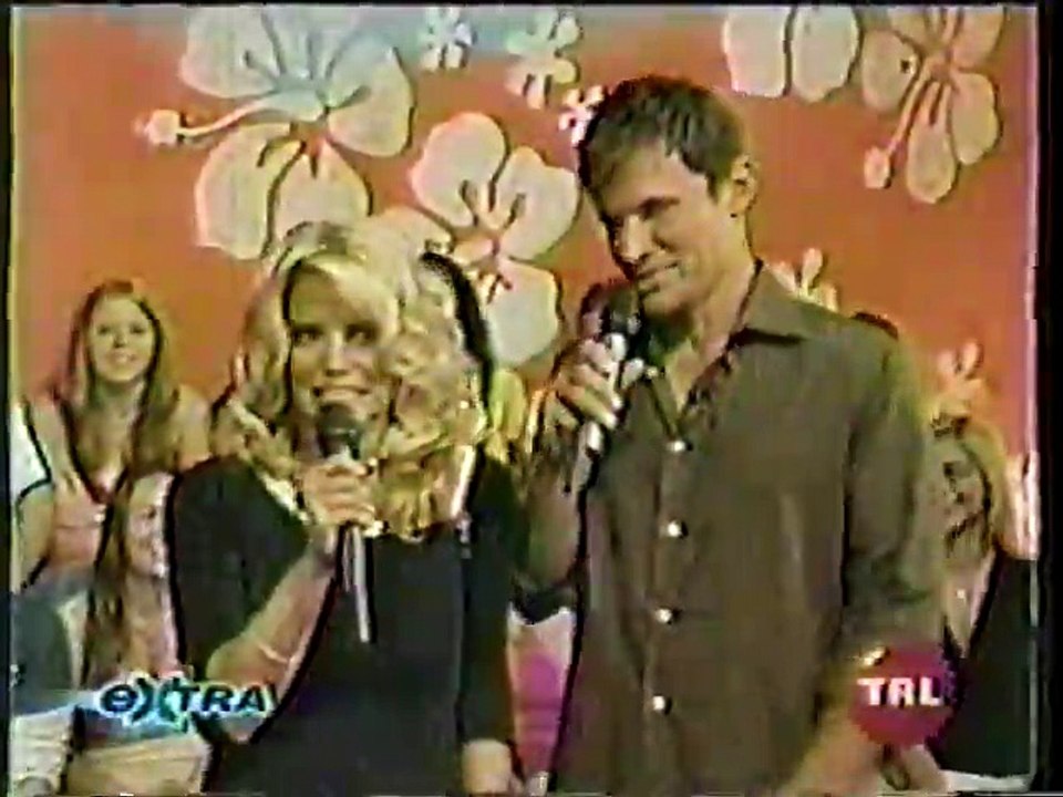 Nick Lachey & Jessica Simpson TRL Interview