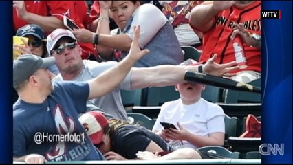 Dad who saved son from bat- 'It was a dad move'