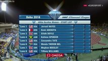 Eilidh Doyle Wins Women's 400m Hurdles IAAF Diamond League Doha 2016