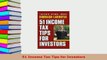 PDF  51 Income Tax Tips for Investors Free Books