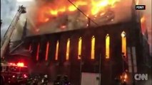 Historic NYC church destroyed in fire