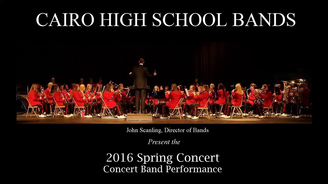 2016 Spring Concert - Concert Band