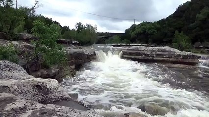 Bull Creek waterfall flooding of April 2016!