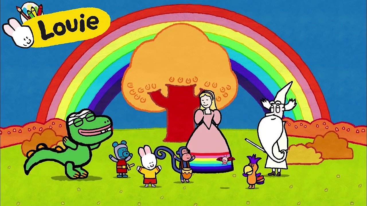 Louie dibujame, Tráiler - Suscribete a Louie el dibujo animado en espanol