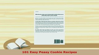 PDF  101 Easy Peasy Cookie Recipes Free Books