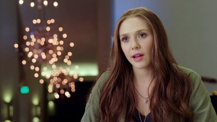 Captain America: Civil War Interview - Elizabeth Olsen (2016) - Action Movie HD
