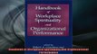 FREE PDF  Handbook of Workplace Spirituality and Organizational Performance  FREE BOOOK ONLINE