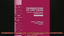 DOWNLOAD FREE Ebooks  Foundations of Low Vision Clinical and Functional Perspectives 2nd Edition Full Ebook Online Free