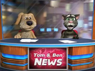 Talking Tom & Ben News big daddy v died