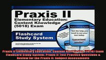 DOWNLOAD FREE Ebooks  Praxis II Elementary Education Content Knowledge 5018 Exam Flashcard Study System Full Free