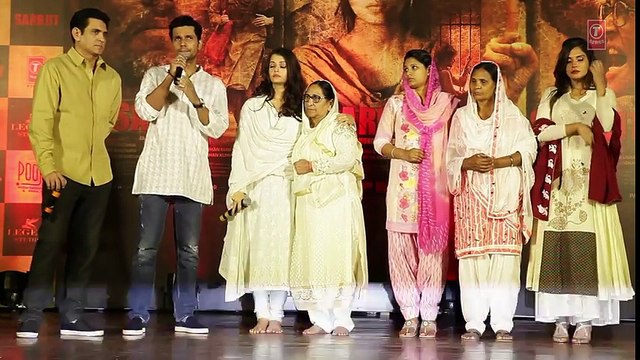 Real SARBJIT Family _ Omung Kumar, Randeep Hooda, Aishwarya Rai Bachchan, Richa Chadda,Darshan Kumar