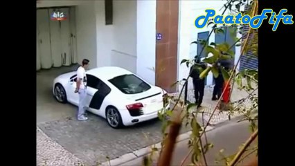 DAVID LUIZ PRANKS DI MARIA [BEST FOOTBALL PRANK EVER!!]