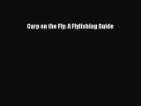 PDF Carp on the Fly: A Flyfishing Guide Free Books