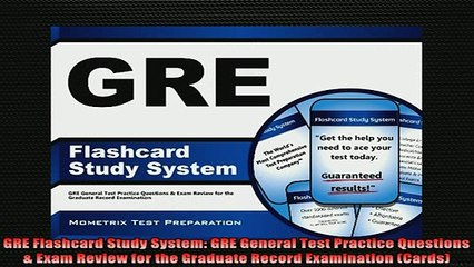 READ book  GRE Flashcard Study System GRE General Test Practice Questions  Exam Review for the Full Free