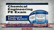 DOWNLOAD FREE Ebooks  Chemical Engineering PE Exam Flashcard Study System Chemical Engineering PE Test Practice Full Free
