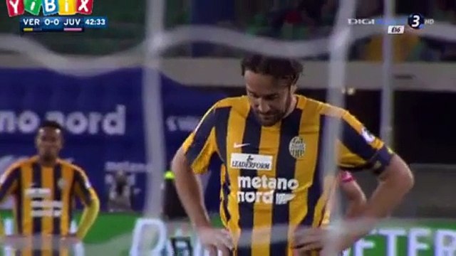 Luca Toni Penalty Goal HD - Hellas Verona 1-0 Juventus - 08.05.2016