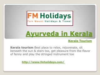 Ayurveda in Kerala