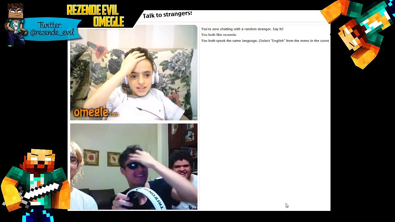 Omegle com Inscritos!! MELHOR DE TODOS!!