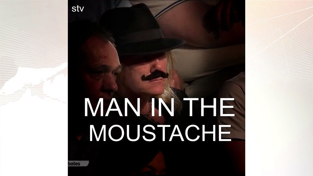 Who is the man in the moustache? BBC News