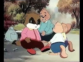 North korea cartoon - 령리한너구리(Clever Racoon Dog) ep44