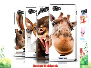 Coque de Stuff4 / Coque pour Sony Xperia J (ST26i) / Multipack / Animaux comiques Collection