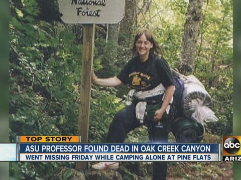 Missing ASU English professor found dead in Oak Creek Canyon