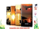 Coque de Stuff4 / Coque pour Nokia Lumia 520 / Multipack (20 Pck) / Coucher du Soleil Collection
