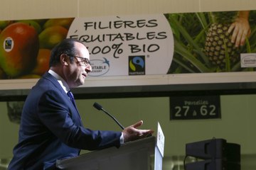 Discours lors de l'Inauguration de la Halle Bio de Rungis