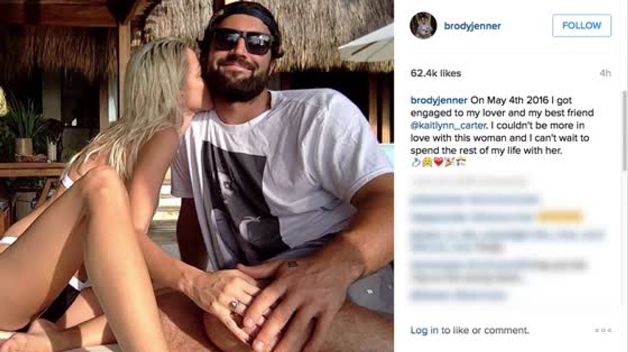 Brody Jenner verlobte sich mit Kaitlynn Carter