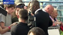 Idris Elba looking sharp on the red carpet for the BAFTAs _ Daily Mail Online