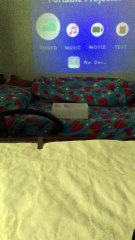 x6 mini projector video demo part 2