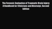 [Read book] The Forensic Evaluation of Traumatic Brain Injury: A Handbook for Clinicians and