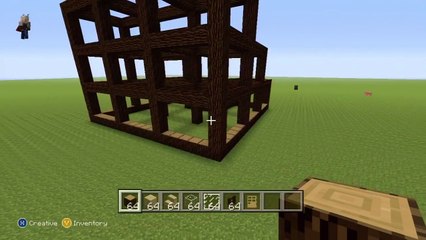 Minecraft Tutorial: How To Make A Wooden House - 11