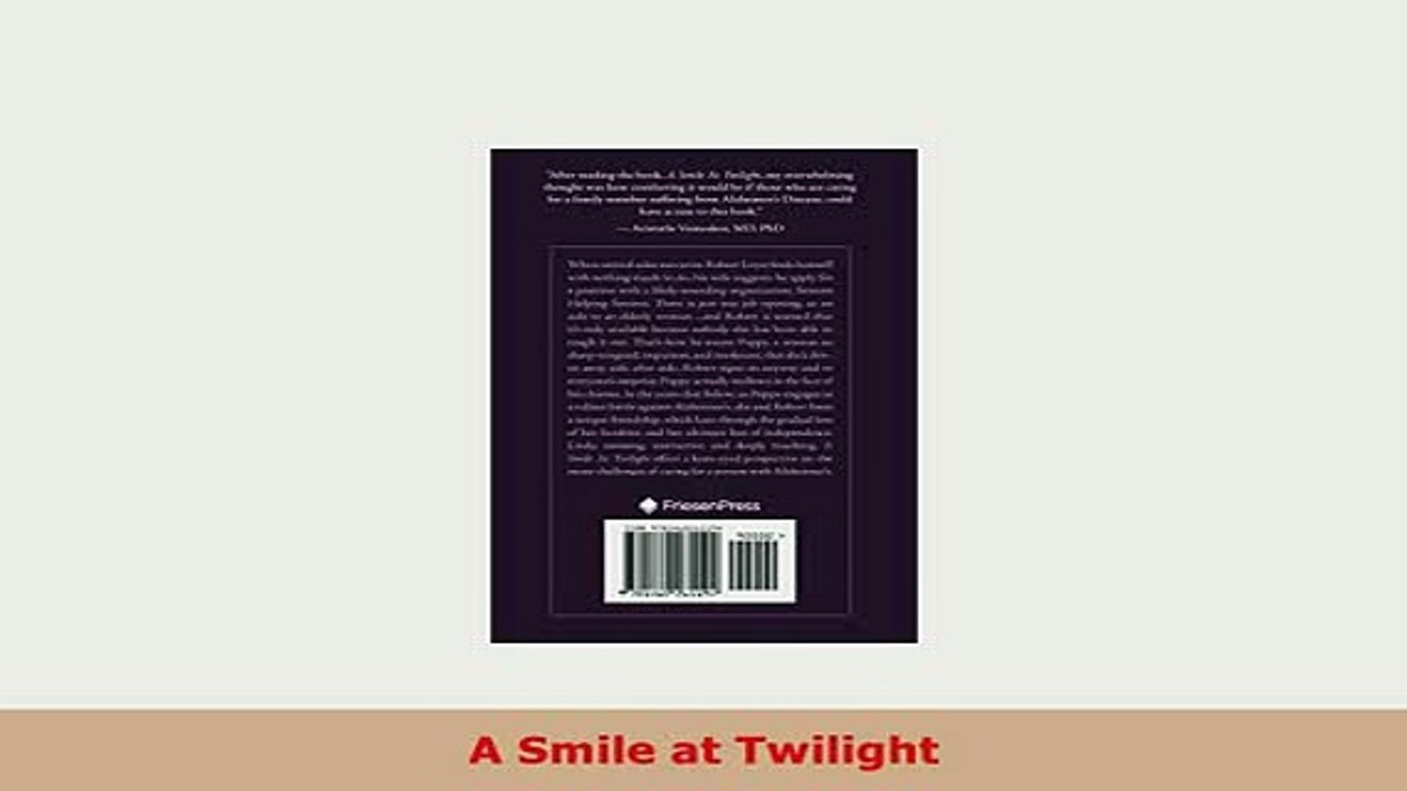 PDF  A Smile at Twilight Free Books