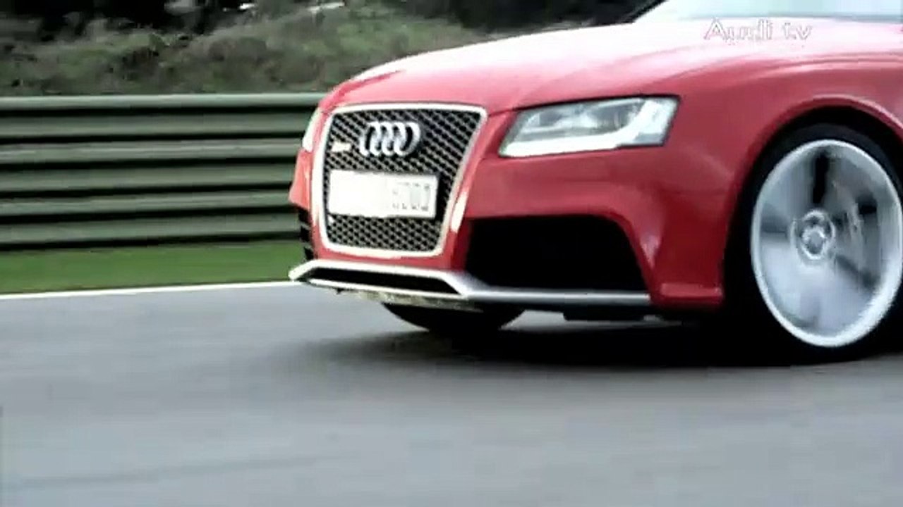 Audi RS5 - first driving scenes